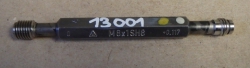Mezní závitový trn M8x1 SH8