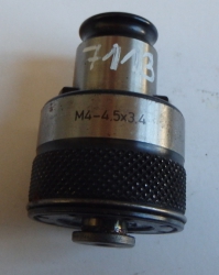 Rychlovýměnná vložka na závitníky M4 - 4,5x3,4 ATORN