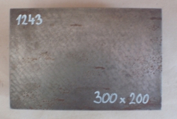 Litinová deska 300x200 - zaškrabávaná 