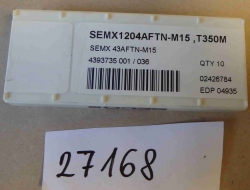 Břitová destička SEMX1204AFTN-M15, T350M - SECO, šufle č.5