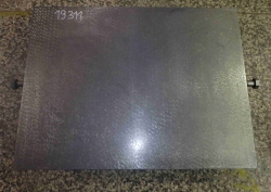 Litinová deska 800x600x135 - zaškrabávaná 
