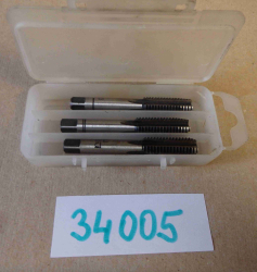 Závitník ruční sadový M10 č.1,2,3 - NEPOUŽITÝ