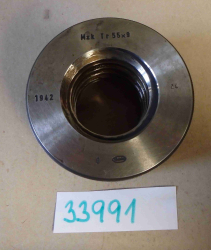 Závitový kroužek Tr 55x9