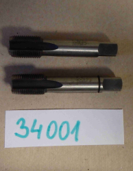 Závitník ruční na trubkový závit G3/8" č.1,2 - NEPOUŽITÝ