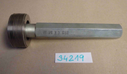 Mezní závitový trn M76x3 dobrý, délka 240