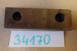 Hladká čelist do strojního svěráku š.100; šikmá, rozteč děr 63 - NEPOUŽITÁ