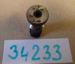 Porovnávací trn k nastavení zmetk. záv. třmenového kalibru M14-6g