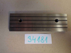 Čelist do strojního svěráku 160x50 šikmá, závit M10, rozteč děr 100 - NEPOUŽITÉ