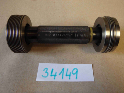 Mezní závitový trn W59,8x1/14"