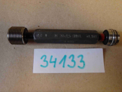 Mezní závitový trn M20x1,5 SH8 levý