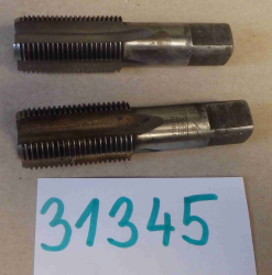 Závitník ruční na trubkový závit R5/8" č.2 čtyřhran 14x14