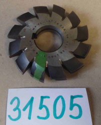 Kotoučová fréza na evolventní ozubení m4,75x15°x6 z-35-54