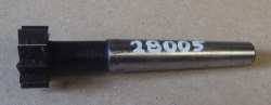 T fréza pr.21x9; MK1