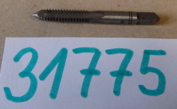 Závitník na Whitworthův závit W1/4", č. 2