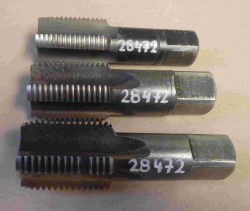 Závitník ruční sadový M36x3 č.1,2,3 (č.3-vyštíplý)