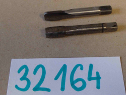 Závitník ruční na trubkový závit G 1/8" č.1, 2 - POUŽITÝ