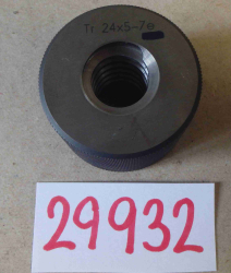 Závitový kroužek TR24x5-7e dobrý