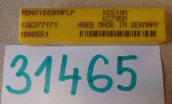 Břitová destička RDHX 1003 MOFLP KC510M - šufle č.17 (0,01/5ks)