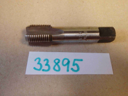 Závitník ruční na trubkový závit R5/8" č.2 HSS - NEPOUŽITÝ