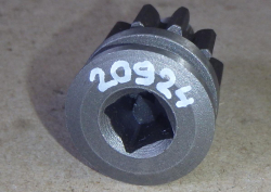 Pastorek do sklíčidla prům 25, čtyřhran 9x9, délka 43 - do skličidla 160mm