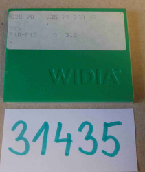 Břitová destička TTx M3.0 P10-P15 - WIDIA - šufle č.28