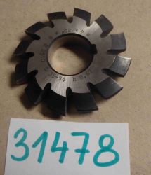 Kotoučová fréza na evolventní ozubení m4x20°x6 Z-35-54