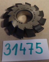 Kotoučová fréza na evolventní ozubení m4,5x15°x1 Z-12-13