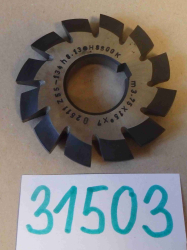 Kotoučová fréza na evolventní ozubení m3,75x15°x7 z-55-134 - NEPOUŽITÁ