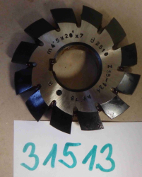 Kotoučová fréza na evolventní ozubení m4,5x20°x7 z-55-134 - NEPOUŽITÁ