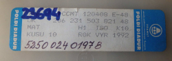 Břitová destička CCMT120408E-48H1 PRAMET