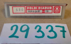 Břitová destička TNUN 160408 S30, šufle č.20
